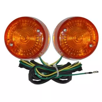 Детали мотоцикла Lopor C50, передний указатель поворота, подходит для Honda Cub C50