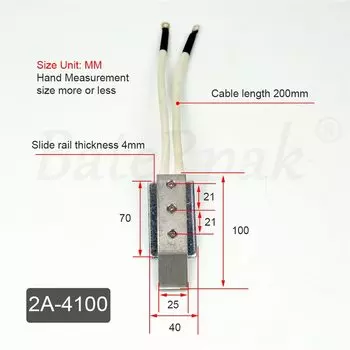 Полностью автоматическая машина для сборки батареи, нагреватель, запчасти для DSI DBA200 380 В, обвязочная машина, 2A4100/2A4102
