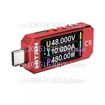 Детектор напряжения и тока C5, USB-тестер PD3.1, для фокусов, с активацией при старении, 48 В