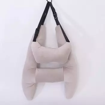 Детская дорожная подушка U-образной формы с милым рисунком животного для поддержки головы и шеи, подушка для автомобильного сиденья, безопасная подушка для шеи для детей