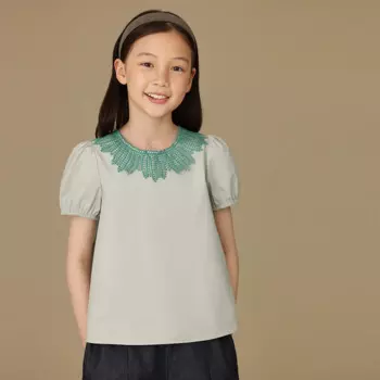 Детская футболка без рукавов, с круглым вырезом