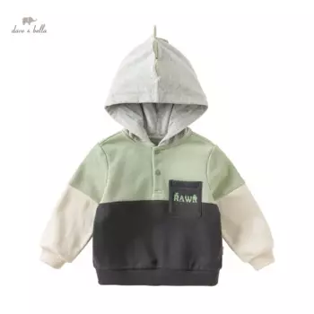 Детская хлопковая толстовка с капюшоном, для мальчиков и девочек