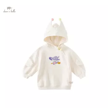 Детская хлопковая толстовка с капюшоном, для мальчиков и девочек