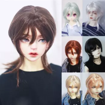 Детская игрушка ручной работы 1/3 1/4 1/6 дядя BJD/SD парик куклы оранжевого и розового цветов мягкий искусственный парик 1 шт.