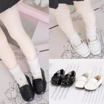Детская игрушка ручной работы, модель 1/6 BJD, кукла, черная, коричневая, белая, 1 пара