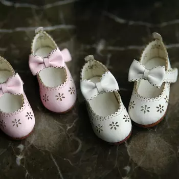 Детская игрушка ручной работы YOSD 1/6, кукла BJD/SD ГСК, аксессуары для кукол, милая маленькая кожаная обувь с резным дизайном, 1 шт.