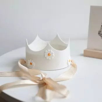 Детская корона с цветами Euniqueen 3-9 лет