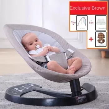 Детская кровать, детская колыбель, ручное расслабляющее кресло с москитной сеткой, игрушки, съемное кресло-качалка, эргономичное детское кресло-качалка