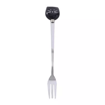 Детская ложка KECTTIO нержавеющая сталь/керамика чёрная/белая