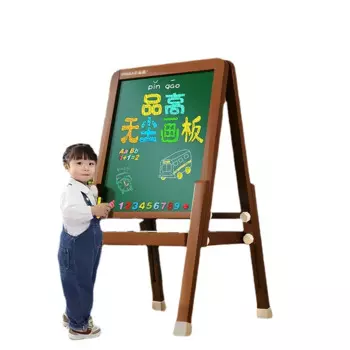 Детская маленькая доска Hxl, кронштейн без пыли, граффити, стираемая магнитная доска для письма с мольбертом