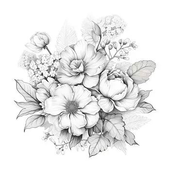 Детская наклейка на стену DUTRIEUX цветок ПВХ