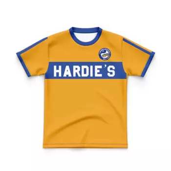 Детская ретро-футболка Parramatta Eels 1981, Выберите свой размер