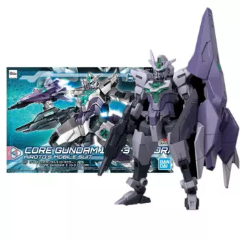 Детская сборная игрушка Bandai, модель робота HG BD:R 1/144 Core Gundam 2G-3 цвета, Аниме фигурки, коллекционные игрушки для мальчиков, подарки