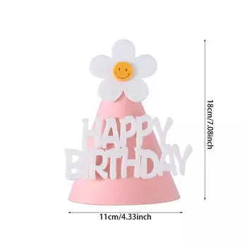 Детская шапочка-цветок Ins Kids желто-розовая 1-4 года