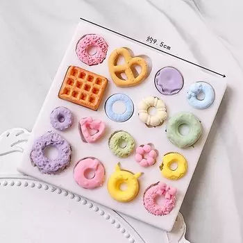 Детская силиконовая форма для торта набор