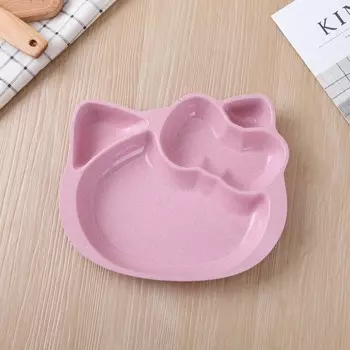 Детская тарелка Санрио Hello Kitty из волокна пшеницы