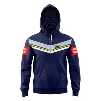 Детская толстовка с капюшоном Dynasty NQ Cowboy 2023 мужской домашний регби костюм темно-синий (имя и номер на заказ)