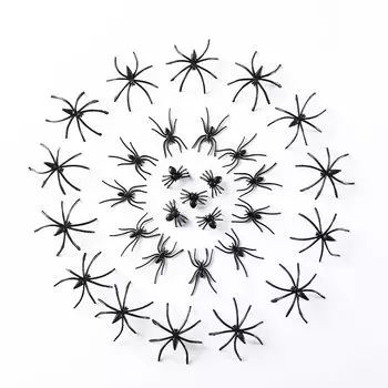 Детские черные пауки для Хэллоуина