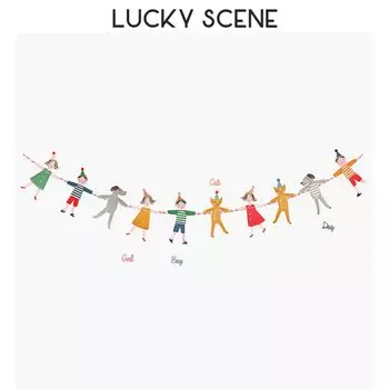 Детские флаги с животными Lucky Scene S00028
