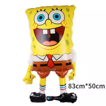 Детские фольгированные шары Губка Боб