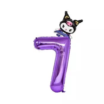 Детские фольгированные шары Sanrio Kuromi MyMelody Cinnamoroll