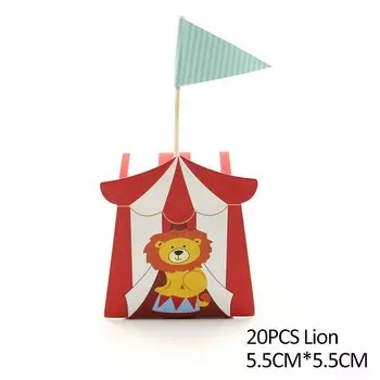 Детские картонные коробки для конфет "Джунгли", Partism