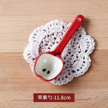 Детские керамические ложки фруктовый дизайн Kurisuta