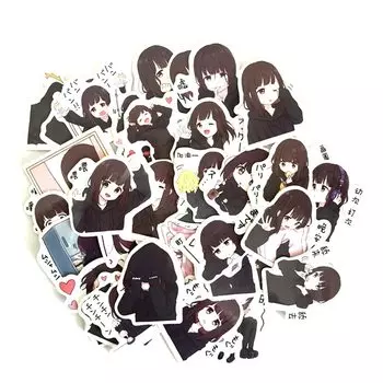 Детские наклейки Menhera-chan