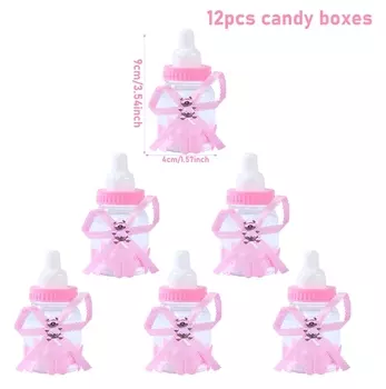 Детские пластиковые бутылочки для молока 12 шт.