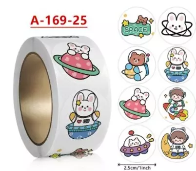 Детские развивающие наклейки Coliky