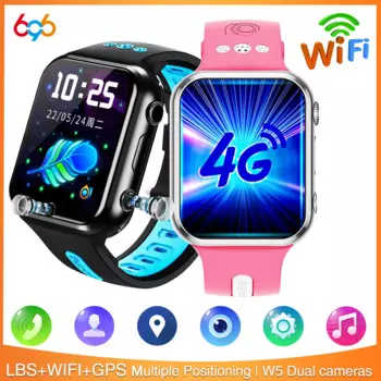 Детские Смарт-часы, 4G, SOS, GPS, Whatsapp, Android