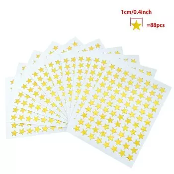 Детские золотые стикеры ALSMT