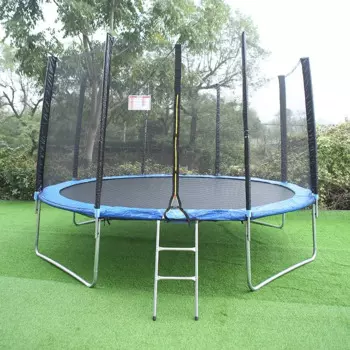 Детский домашний батут для дома, большой батут для детского сада, уличная Коммерческая прыгающая кровать для взрослых с защитной сеткой