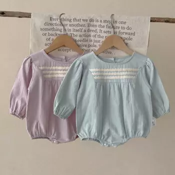 Детский хлопковый комбинезон, на возраст 0-24 месяца