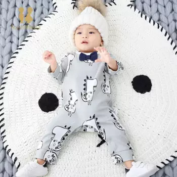 Детский хлопковый комбинезон, на возраст 0-24 месяца