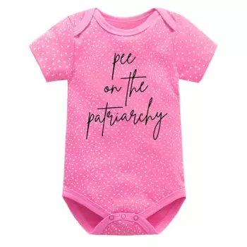 Детский комбинезон Pee on The Patriarchy, милая детская одежда в подарок, забавное феминистское боди для девочек, комбинезоны для девочек, комбинезон для девушек