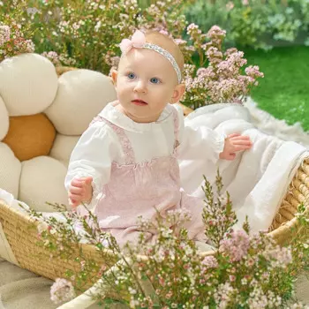 Детский комбинезон с цветочным принтом, DB3236203