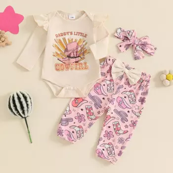 Детский комбинезон с длинным рукавом, с принтом букв