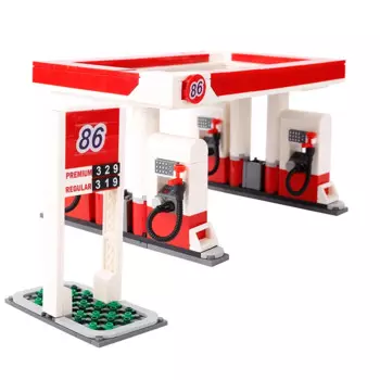 Детский конструктор, топливный насос, сопло