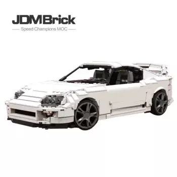 Детский конструктор в виде мелких частиц, белая серия