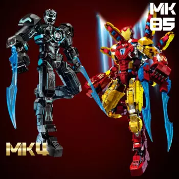 Детский конструктор «Железный человек», из 1500 деталей