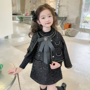 Детский костюм принцессы с блестками, на возраст 2-8 лет