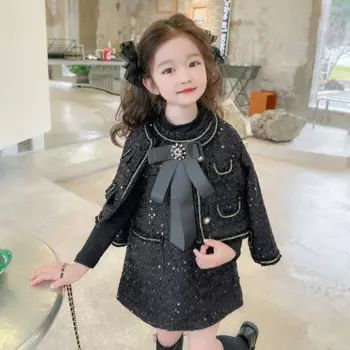 Детский костюм принцессы с блестками, на возраст 2-8 лет