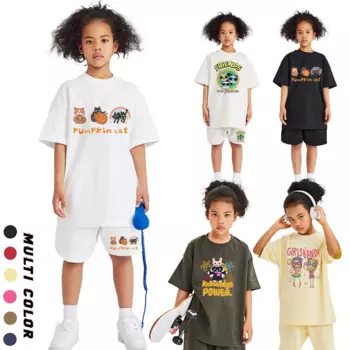 Детский летний комплект из футболки и шортов, с коротким рукавом