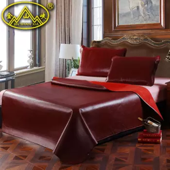 Детский летний коврик из воловьей кожи первого слоя длиной 1,8 м, утолщенный мягкий коврик для кровати 1,5, набор из трех предметов