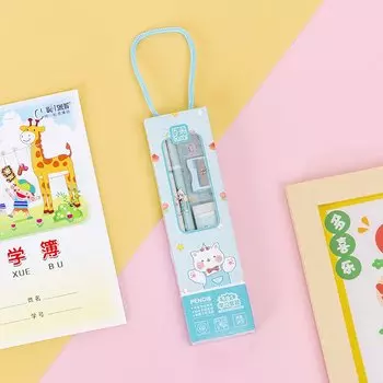 Детский набор канцелярии Kawaii