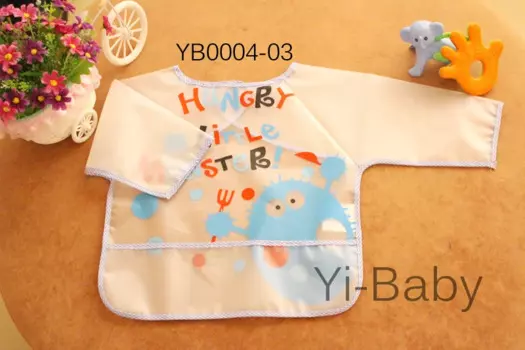 Детский слюнявчик YB0004-03, детские слюнявчики, Детский водонепроницаемый слюнявчик, одежда с рисунком 12 шт./компл., бесплатная доставка
