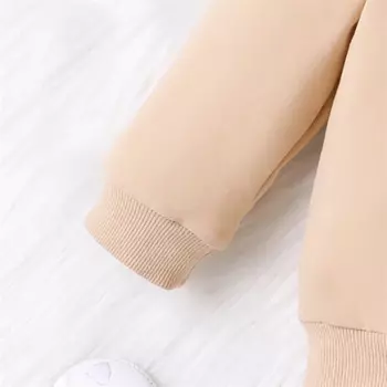 Детский свитшот с буквенным принтом, с длинным рукавом