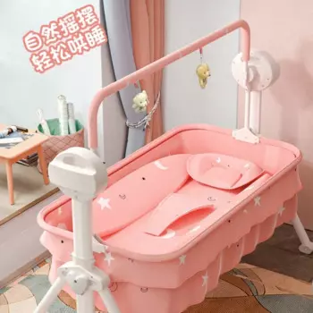 Детское кресло-качалка, удобное устройство для сна, детское кресло-качалка, автоматическое комфортное складное кресло-качалка