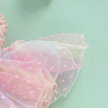 Детское кружевное платье-пачка без рукавов с цветочной вышивкой